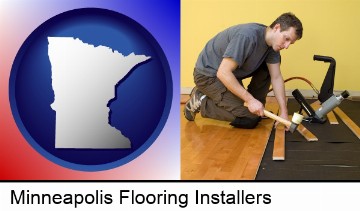 a hardwood flooring installer in Minneapolis, MN