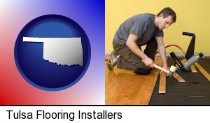 Tulsa, Oklahoma - a hardwood flooring installer