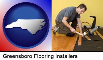 a hardwood flooring installer in Greensboro, NC