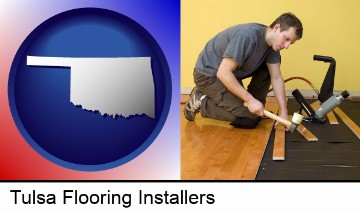 a hardwood flooring installer in Tulsa, OK